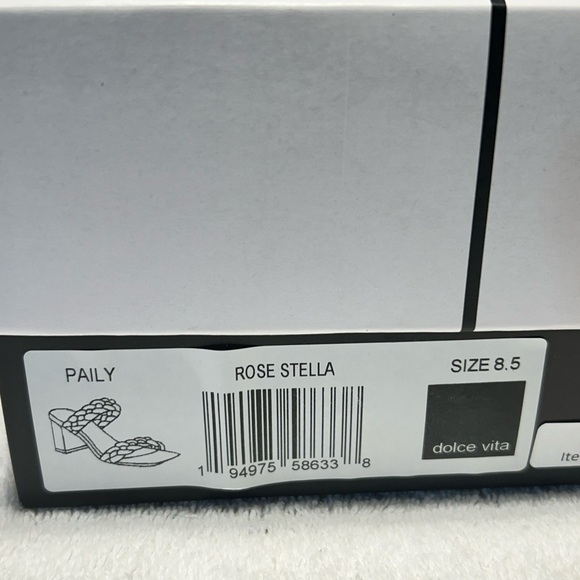 Dolce‎ Vita Women’s Pailey Pink Braided Heels Size 8.5 New In Box $65 - Picture 8 of 8